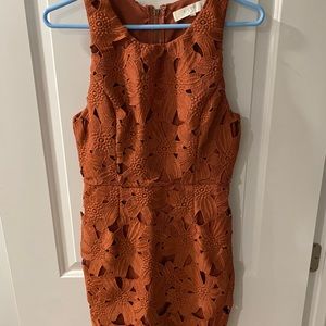 ASTR floral mini dress